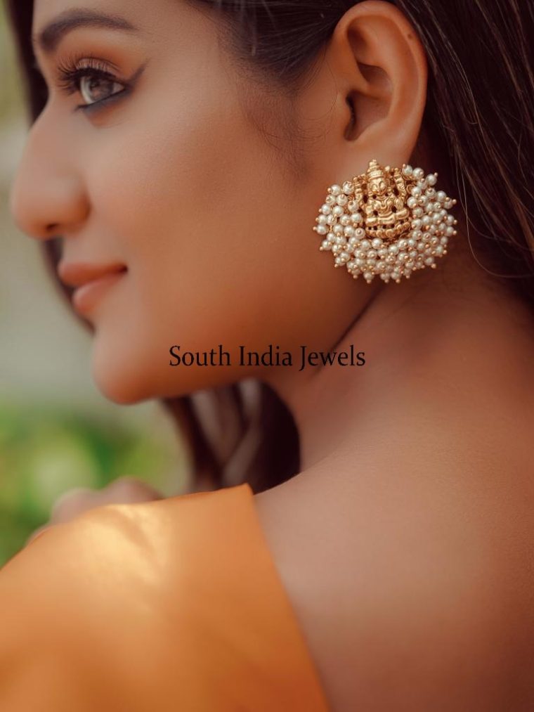 Adorable Pearl Gungru Earrings