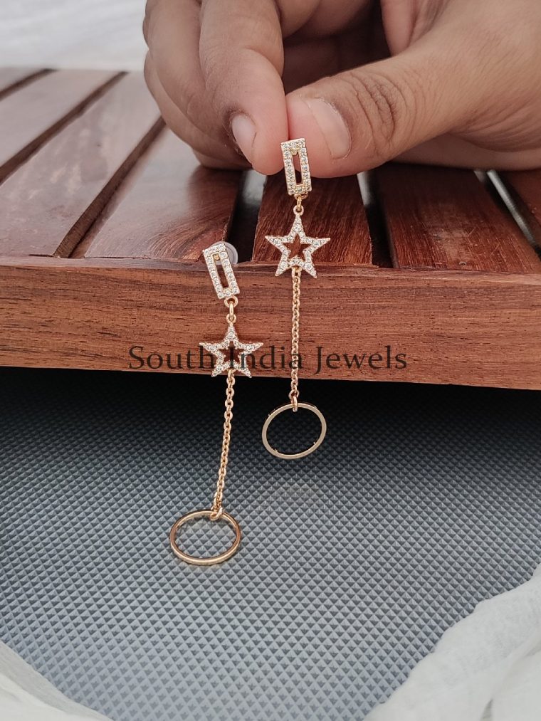 Adorable Star Design Earrings