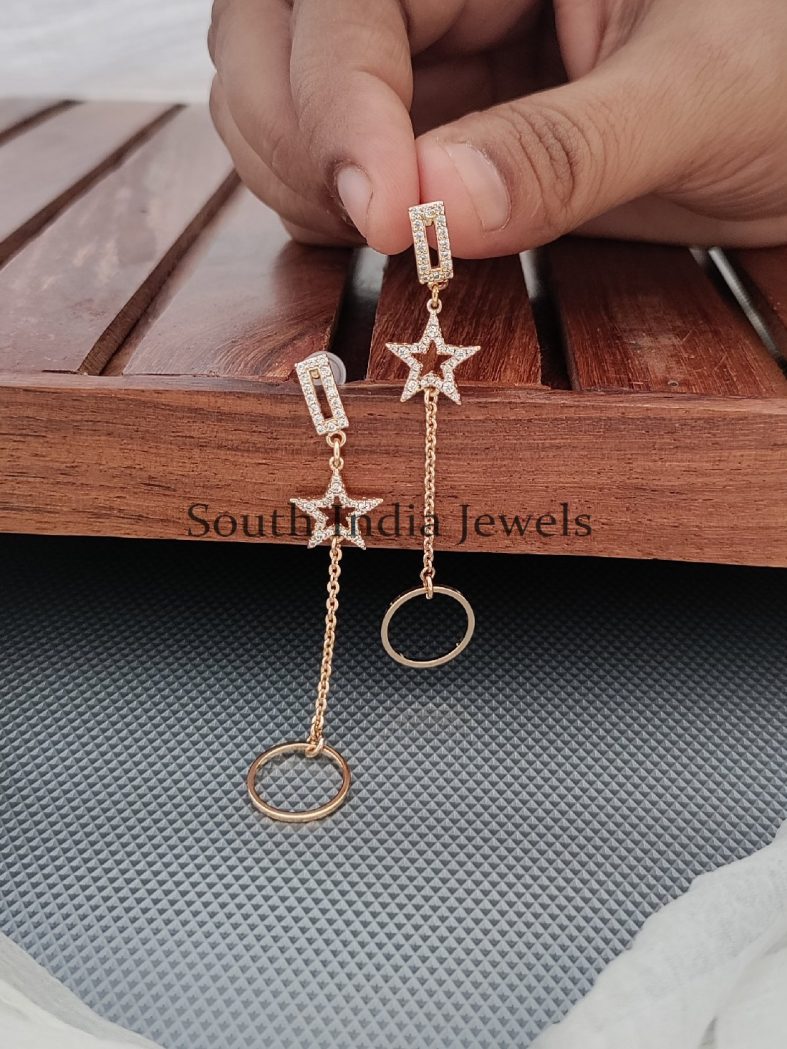 Adorable Star Design Earrings