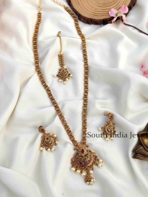 Amazing Floral Design Haram Combo Set