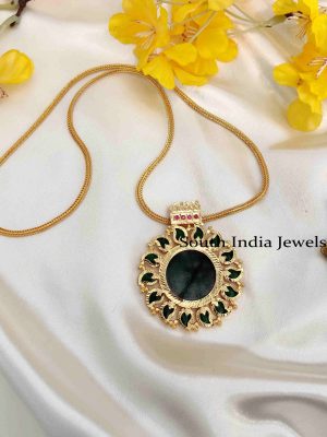 Astonishing Mango Palakka Pendant Chain