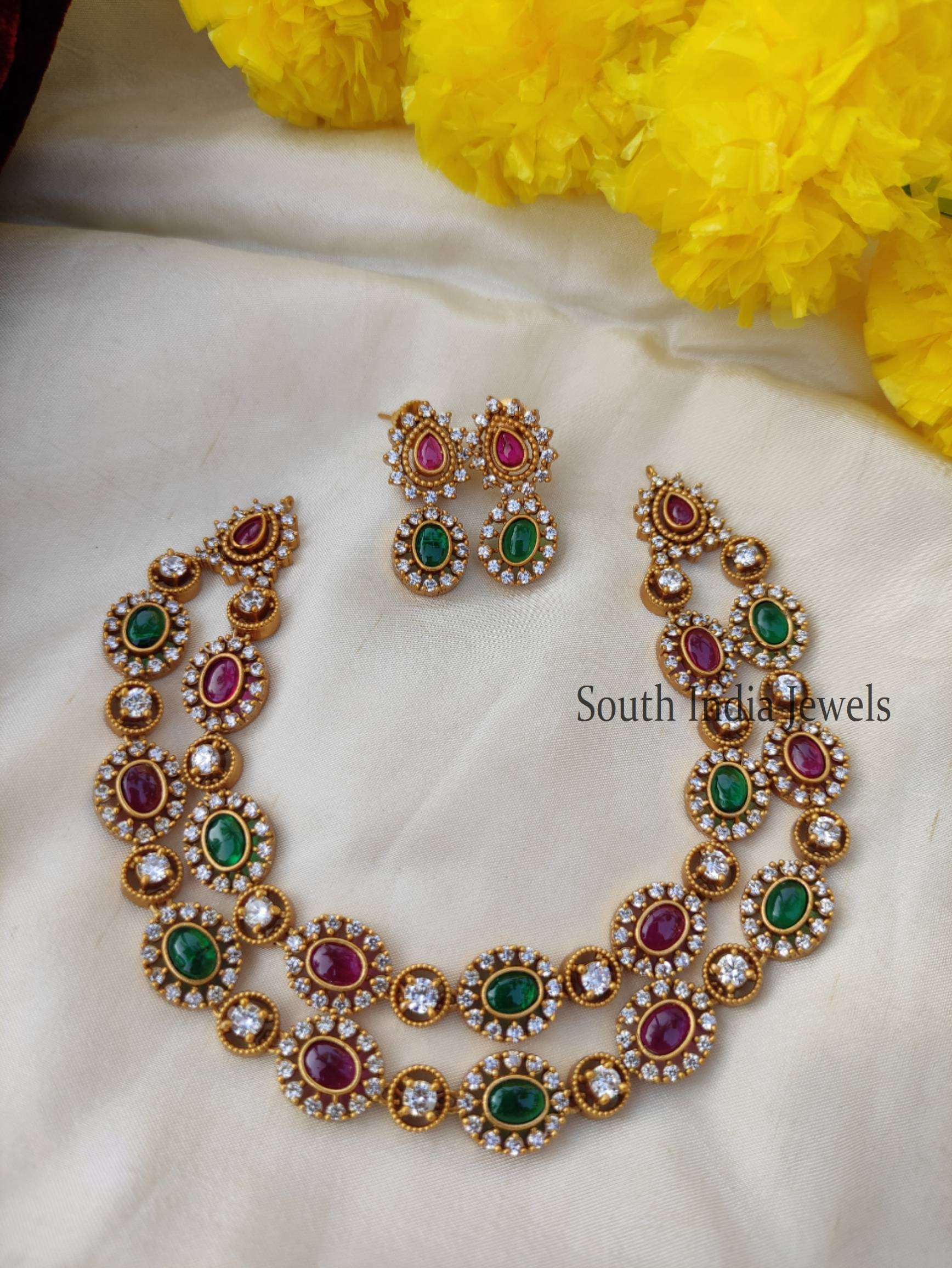 Attractive Kemp Double Layer Necklace