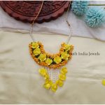 Beautiful Haldi Jewellery Set