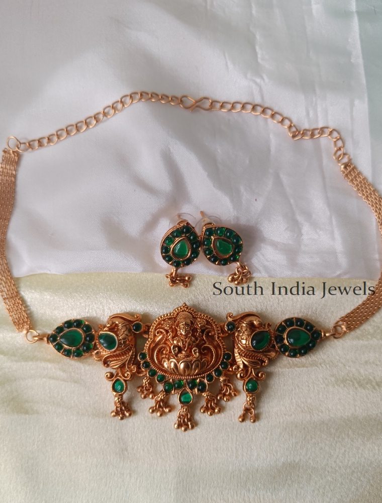 Beautiful Lakshmi Choker Set