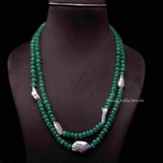 Classic Green Bead Necklace