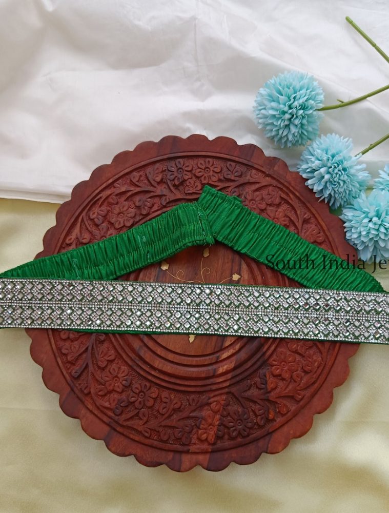 Cute Green Cloth Stones Hipbelt