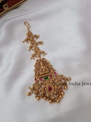 Ethnic Goddess Lakshmi Maang Tikka