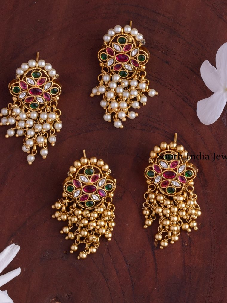 Exquisite Cluster Floral Earrings