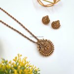 Lakshmi Pendant Chain Set