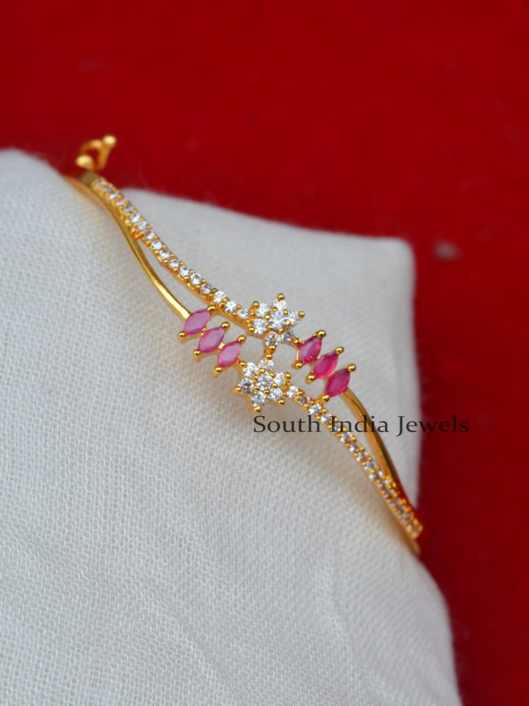 Premium Gold Polished Kada Bracelet