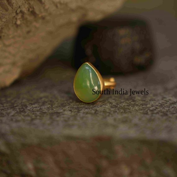 Astonishing Leaf Green Ring