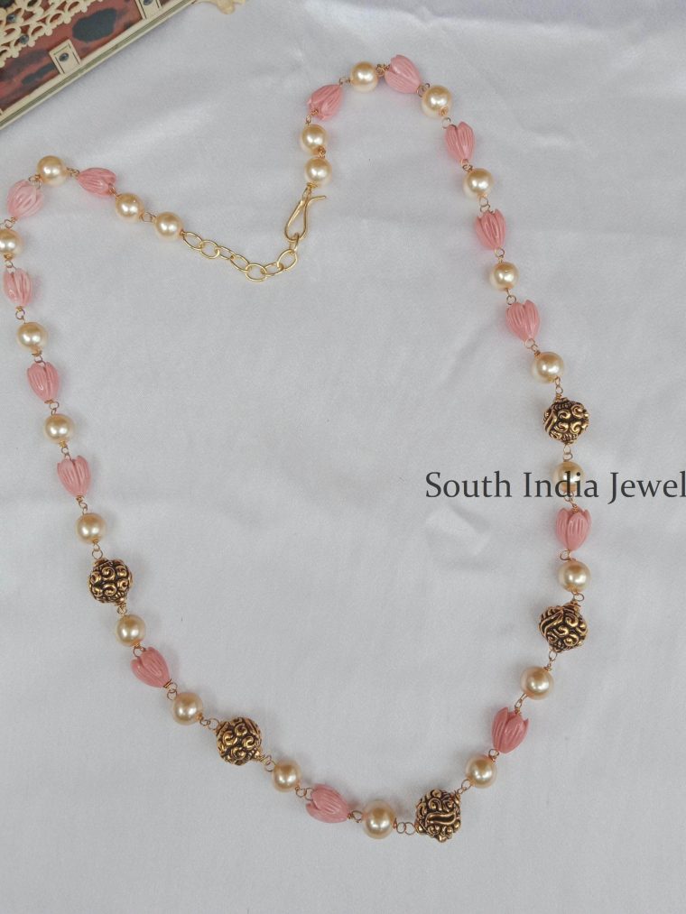 Authentic Tulip Bead Pearl Mala