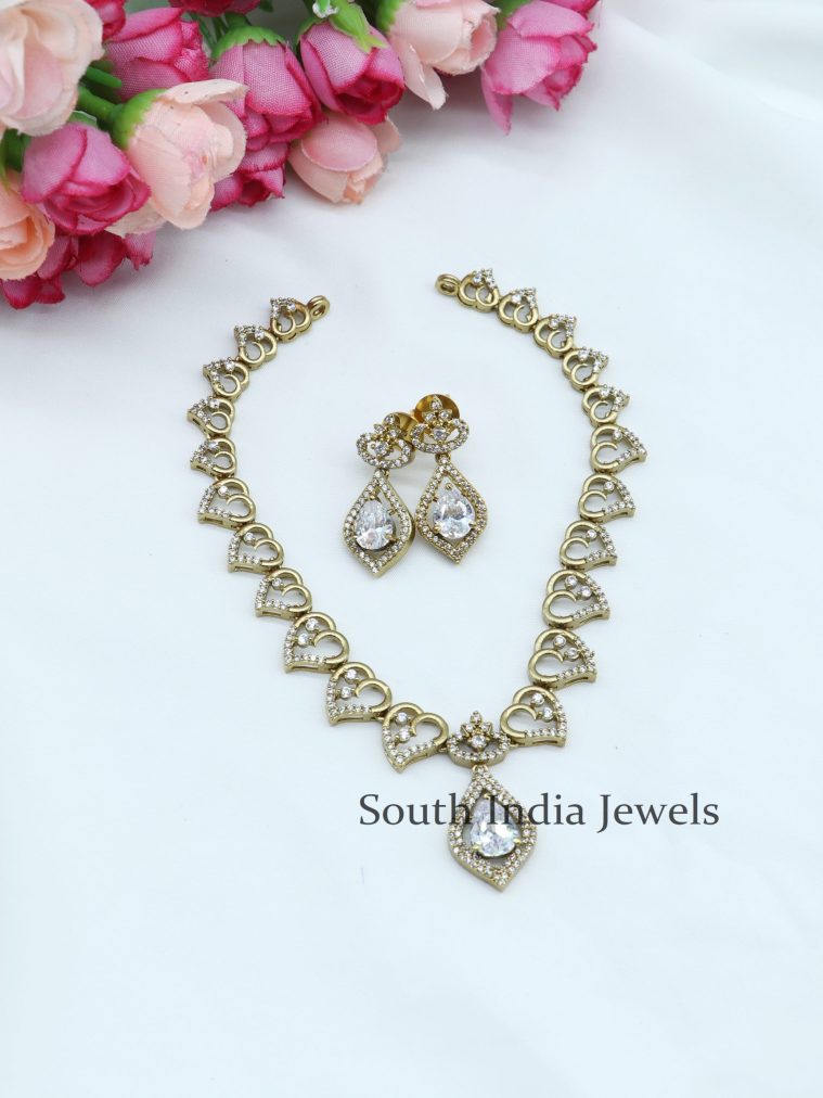 Hridhya Heart Design Necklace