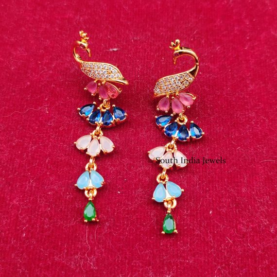 Mesmerizing Peacock Earrings
