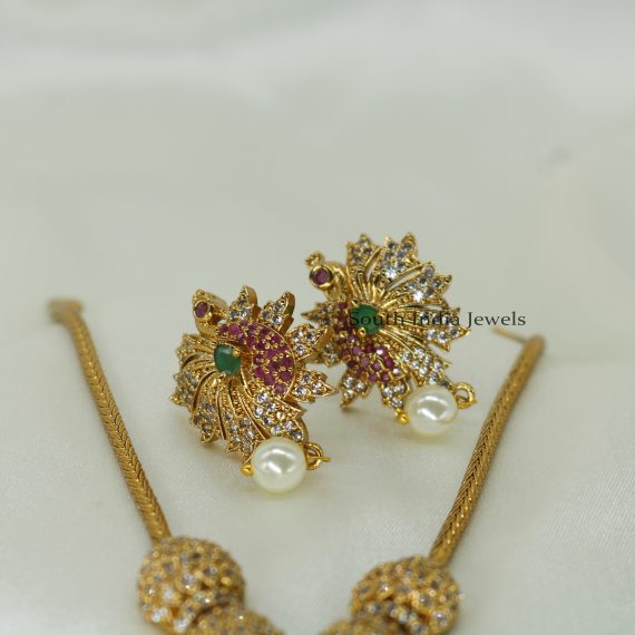 Temple Designer Necklace Set