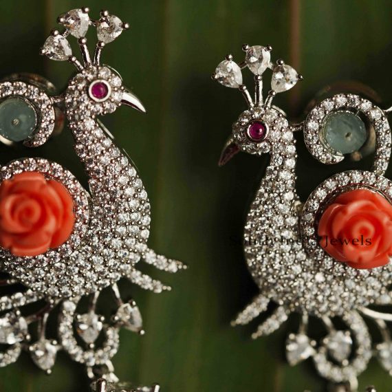 Amazing AD Peacock Earrings