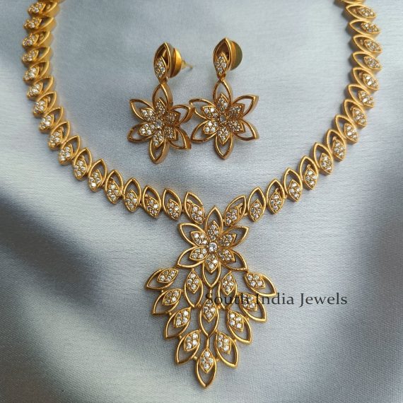 Amazing AD Pendant Necklace with Earrings