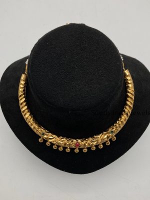 Amazing Real Look Matt Finish Pipe Hasli Necklace