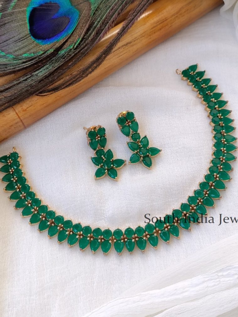 Beautiful Emerald Necklace