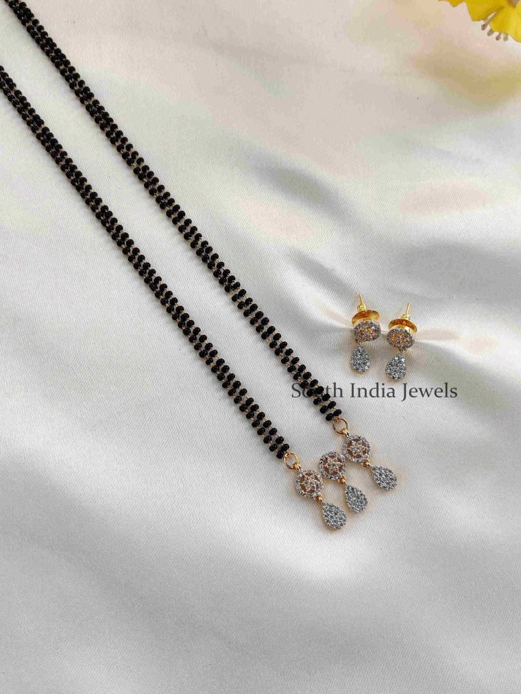 Beautiful Zircon Stone Mangalsutra Set