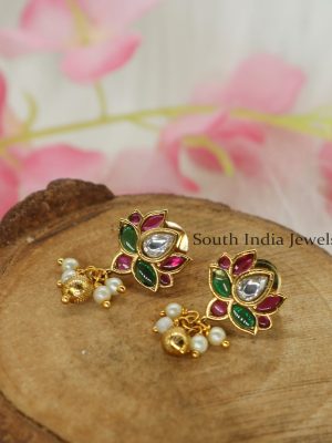Charming Lotus Studs