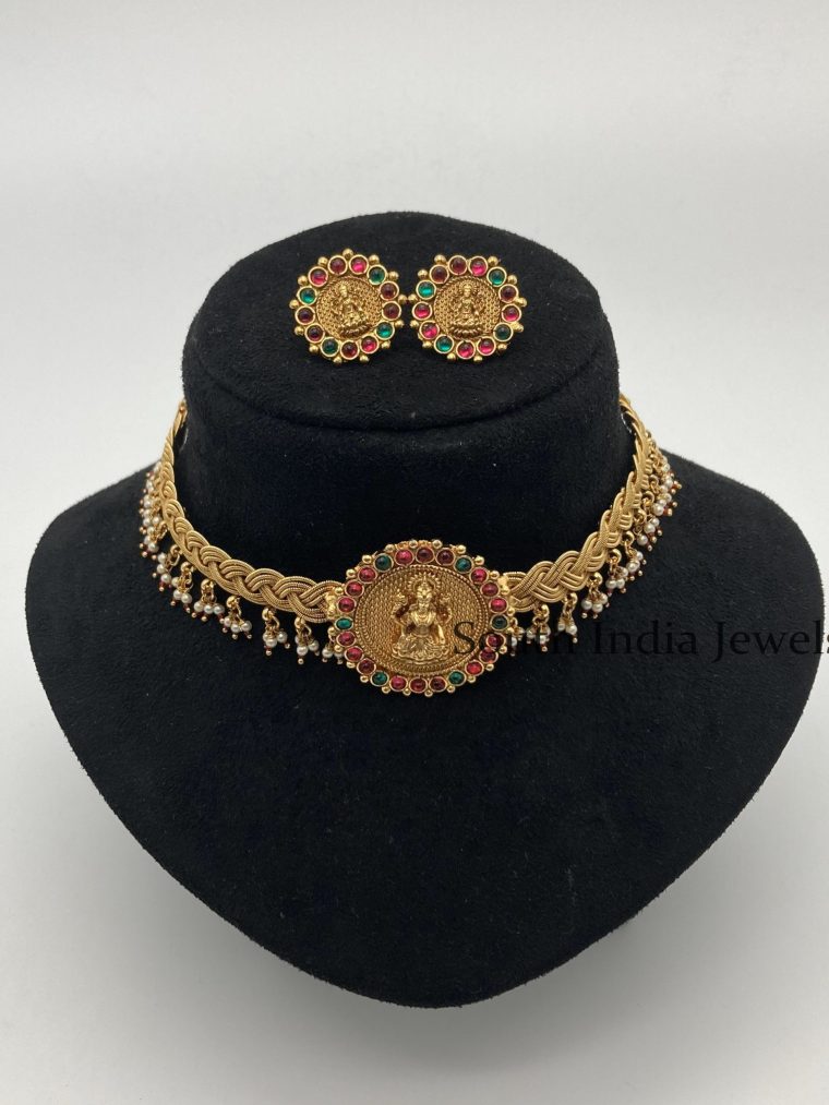 Classic Lakshmi High Neck Choker