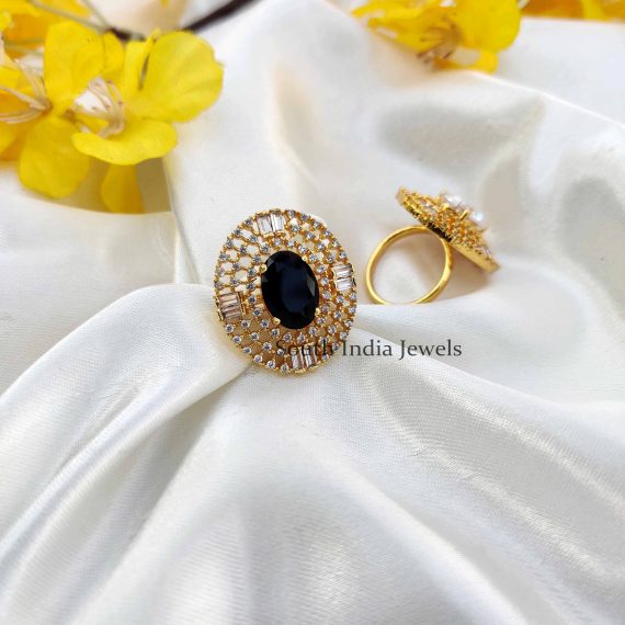 Eye-Catching Royal Look AD Stone Finger Ring