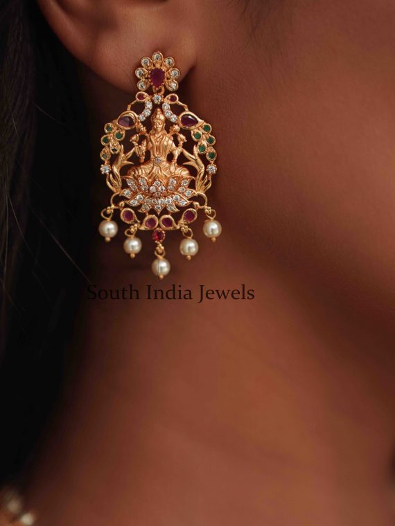 Grand Lakshmi Haram with Earrings