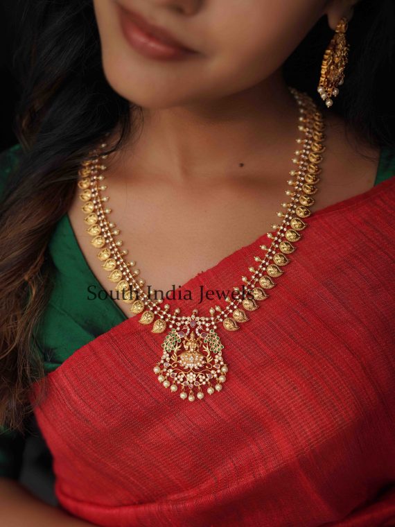 Grand Lakshmi Haram with Earrings