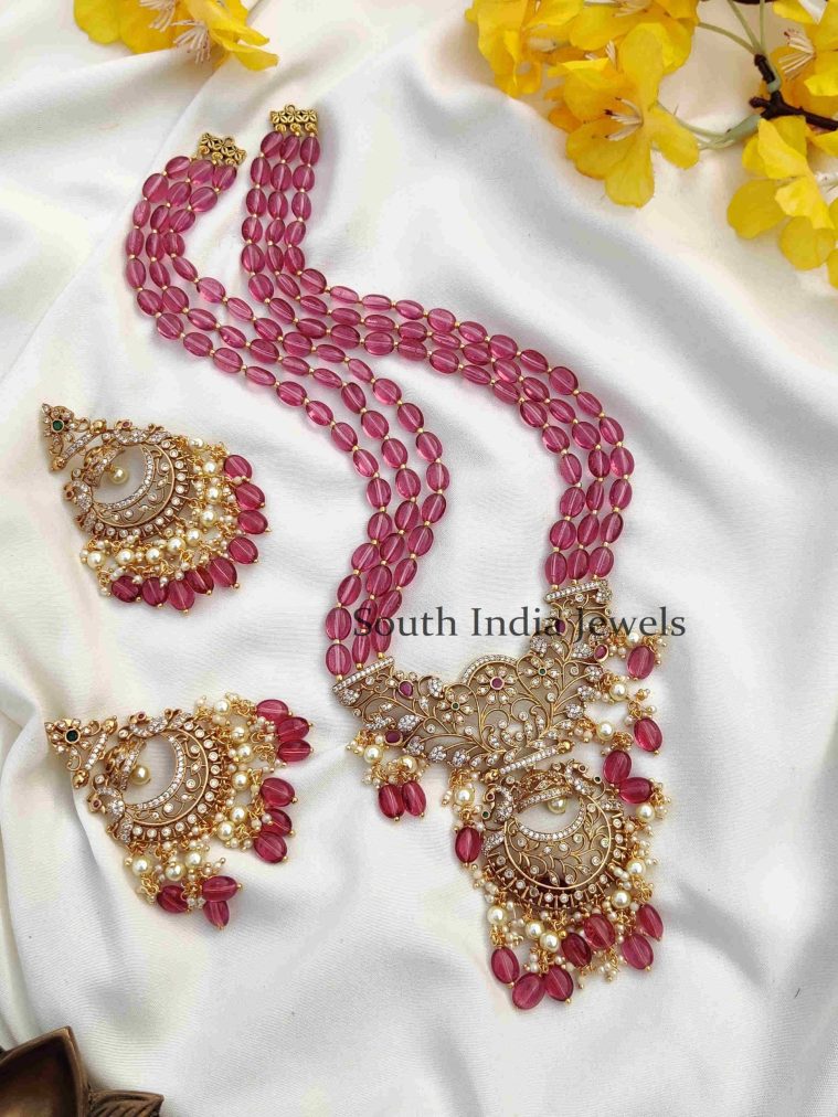 Mesmerizing AD Stone Beaded Haram