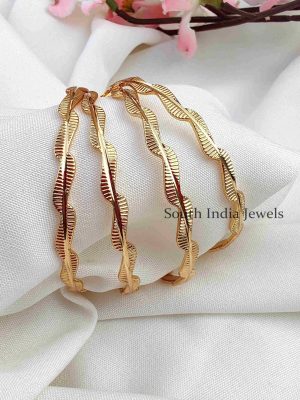 Sparkling Gold Look Kids Bangle