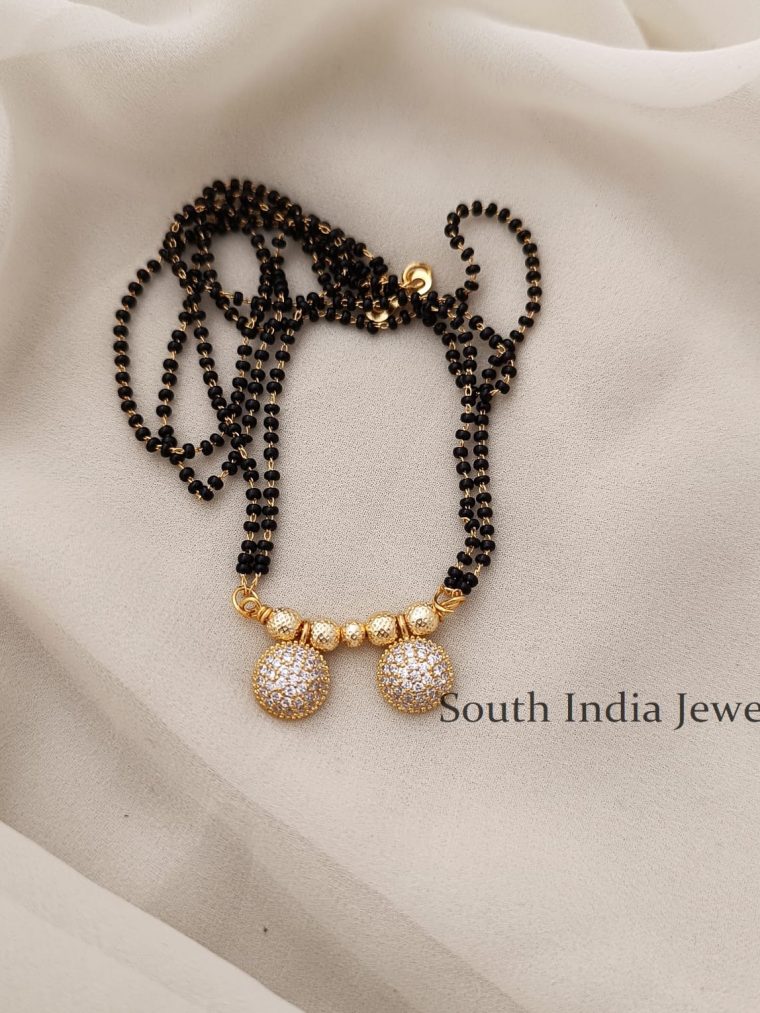 Traditional Double Bead Mangalsutra