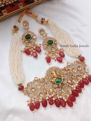 Traditionally designed Ganesha Victorian choker