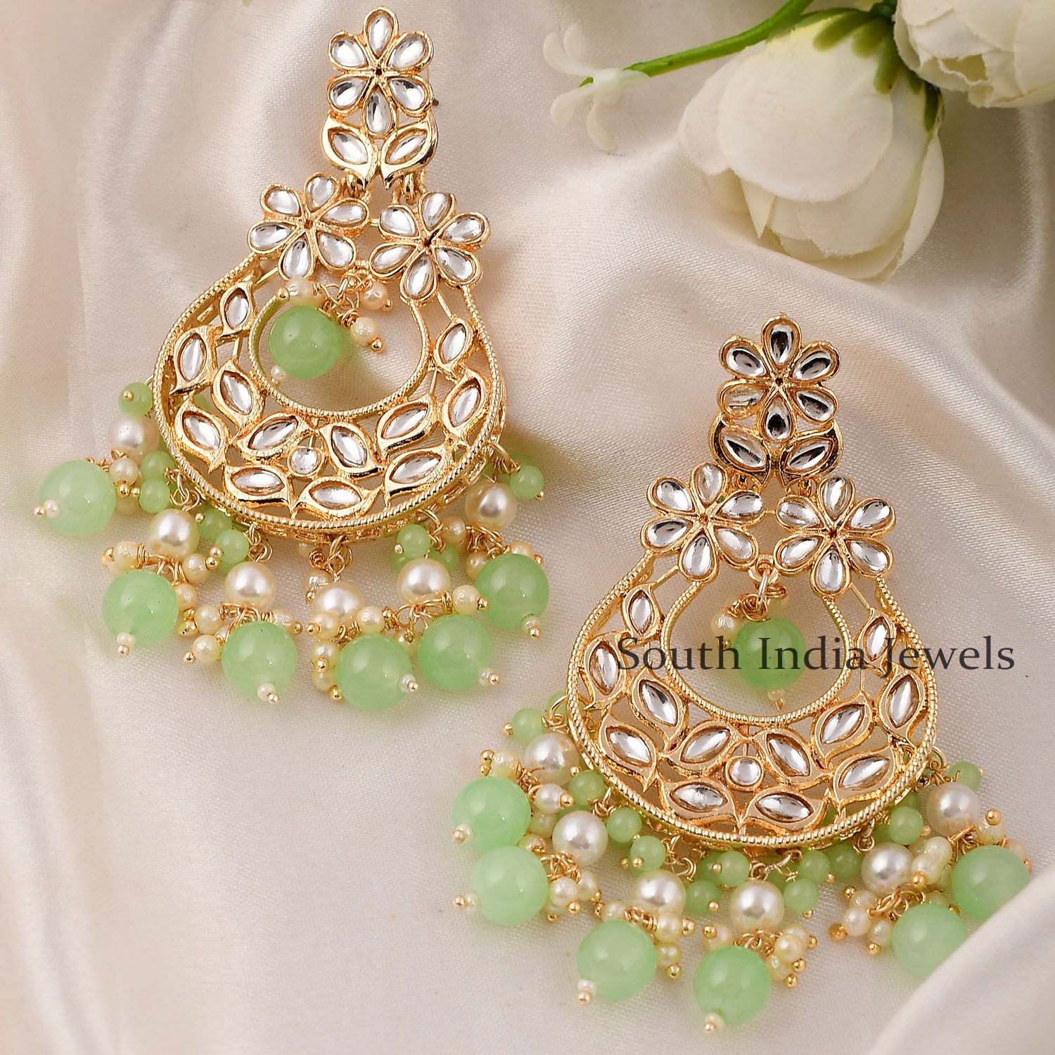 Mint Stone Drop Earrings Mint Stone Drop Earrings