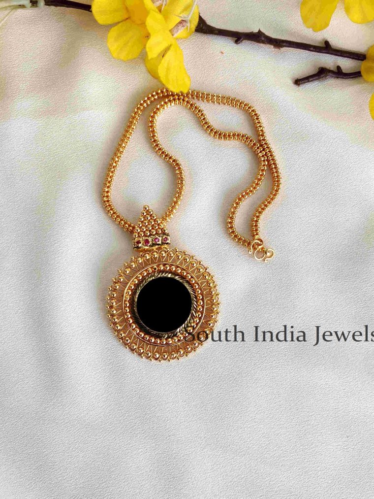 Amazing Palakka Kerala Style Pendant Chain