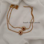 Beautiful Flower Design Anklet