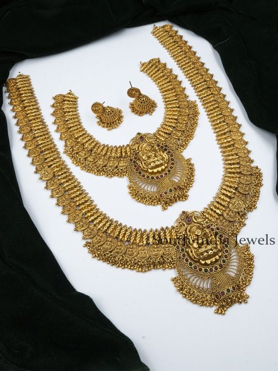 Beautiful High Quality Copper Temple Combo Jewelry Set