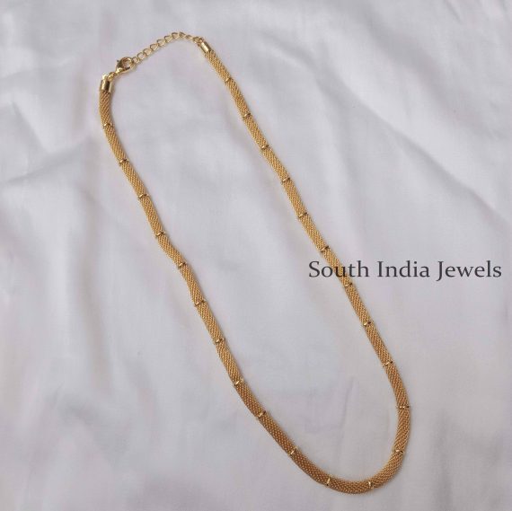 Cute and Simple Gold Chain