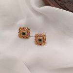 Square Matt Earrings