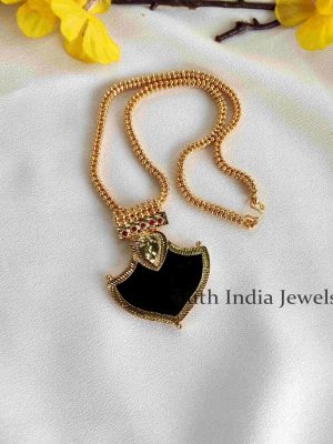Traditional Kerala Style Palakka Pendant Chain