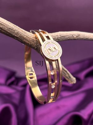 Amazing Gold Rotating Dior Bracelet
