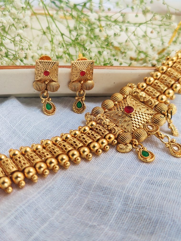 Amazing Golden Beads Necklace