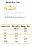 Bangle size chart