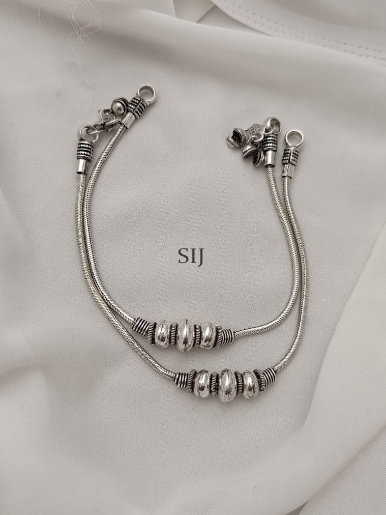 Beautiful German Silver Anklet