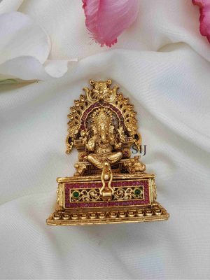 Classy Lord Ganesha Kumkum Box