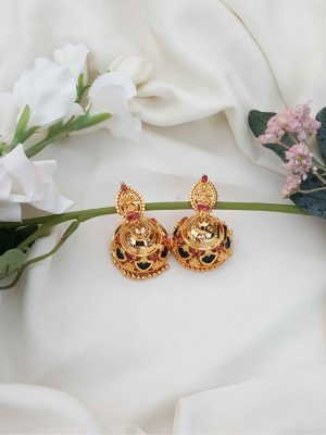 Ethnic Lakshmi Palakka Jhumka