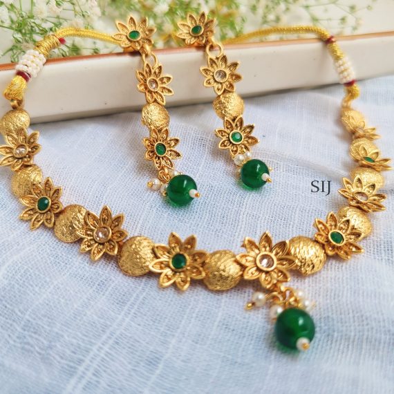 Gorgeous and Classical Blooming Gold Necklace
