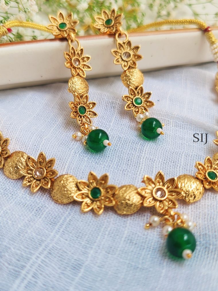 Gorgeous and Classical Blooming Gold Necklace