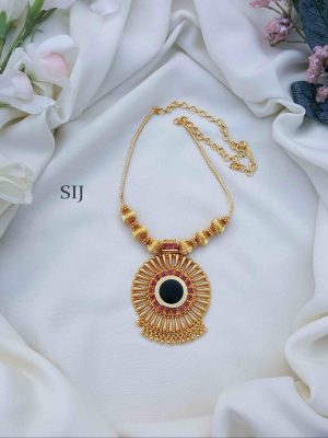Simple Kerala style Palakka Necklace