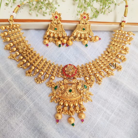 Splendid Versatile Design Temple Necklace